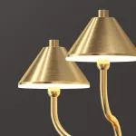 Настенный светильник GENRE L2 Brass от ImperiumLoft