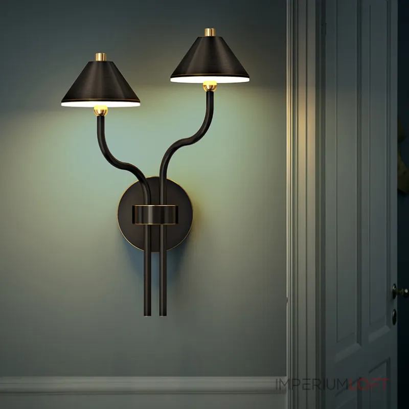 Настенный светильник GENRE L2 Brass от ImperiumLoft