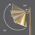 Настенный светильник RIGEL WALL Brass от ImperiumLoft