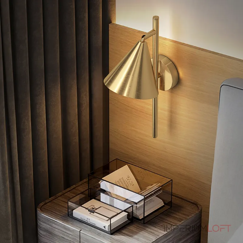 Настенный светильник RIGEL WALL Brass от ImperiumLoft