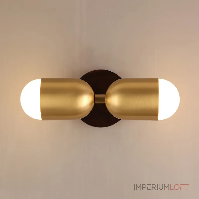 Настенный светильник CHRIS A Brass от ImperiumLoft