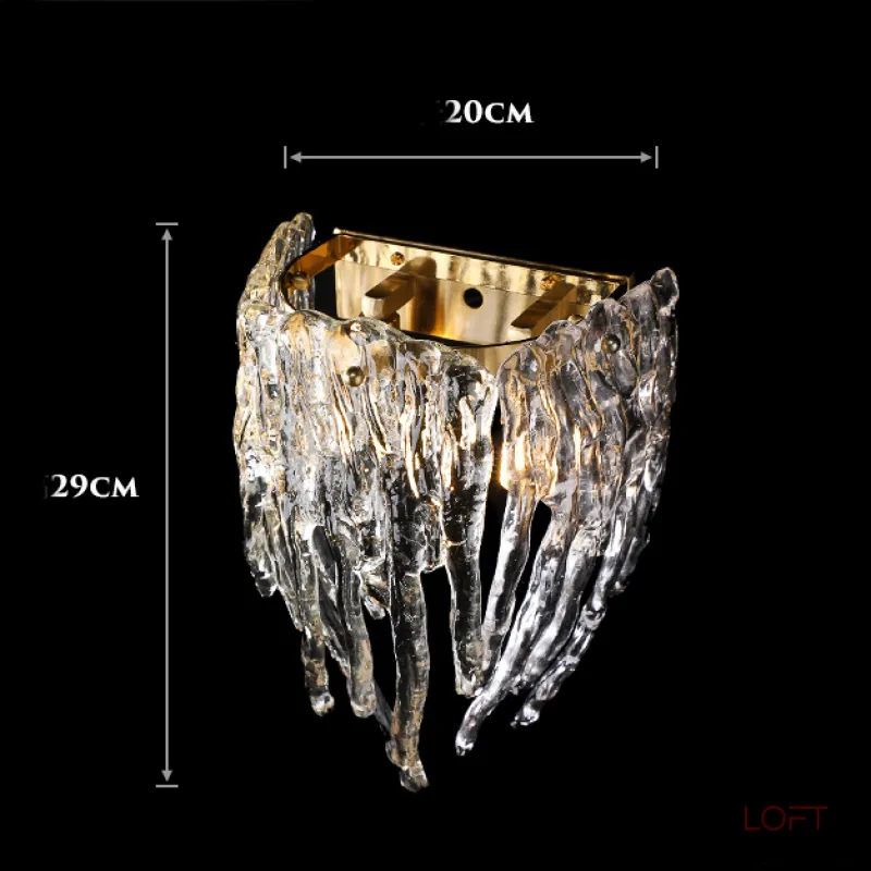 Настенный светильник SPRING WALL CHROME от ImperiumLoft