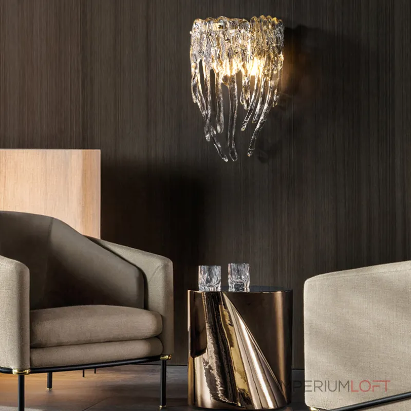 Настенный светильник SPRING WALL CHROME от ImperiumLoft