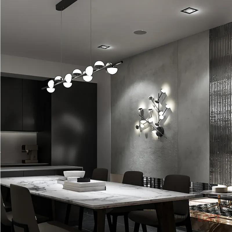 Настенный светильник HILVI WALL L48 Black от ImperiumLoft Настенный светильник HILVI WALL L48 Black от ImperiumLoft