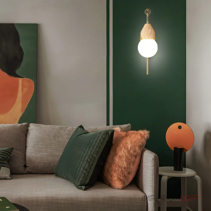 Настенный светильник FABRON WALL Brown от ImperiumLoft