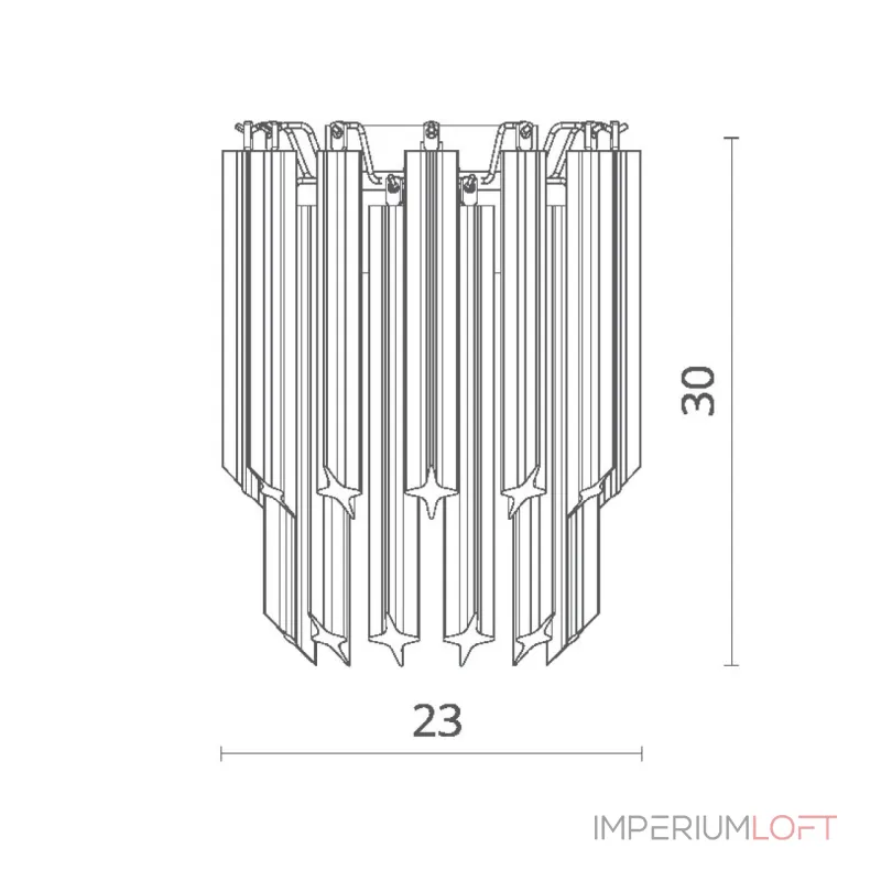 Настенный светильник COMPAR WALL от ImperiumLoft