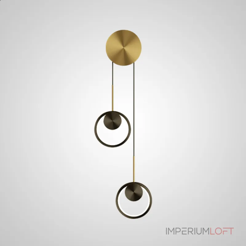 Настенный светильник RISOR BLOCK L1 Black от ImperiumLoft