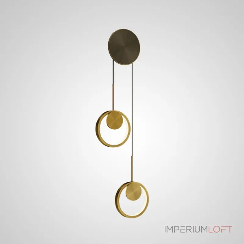 Настенный светильник RISOR BLOCK L1 Black от ImperiumLoft