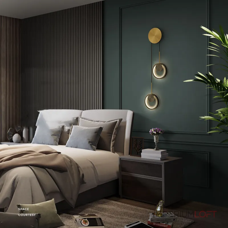 Настенный светильник RISOR BLOCK L1 Black от ImperiumLoft