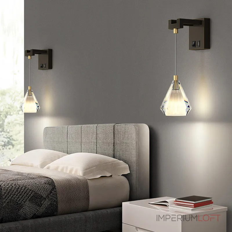 Настенный светильник SOLDIS WALL Black от ImperiumLoft Настенный светильник SOLDIS WALL Black от ImperiumLoft