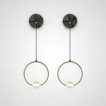 Настенный светильник LUANA WALL Black от ImperiumLoft