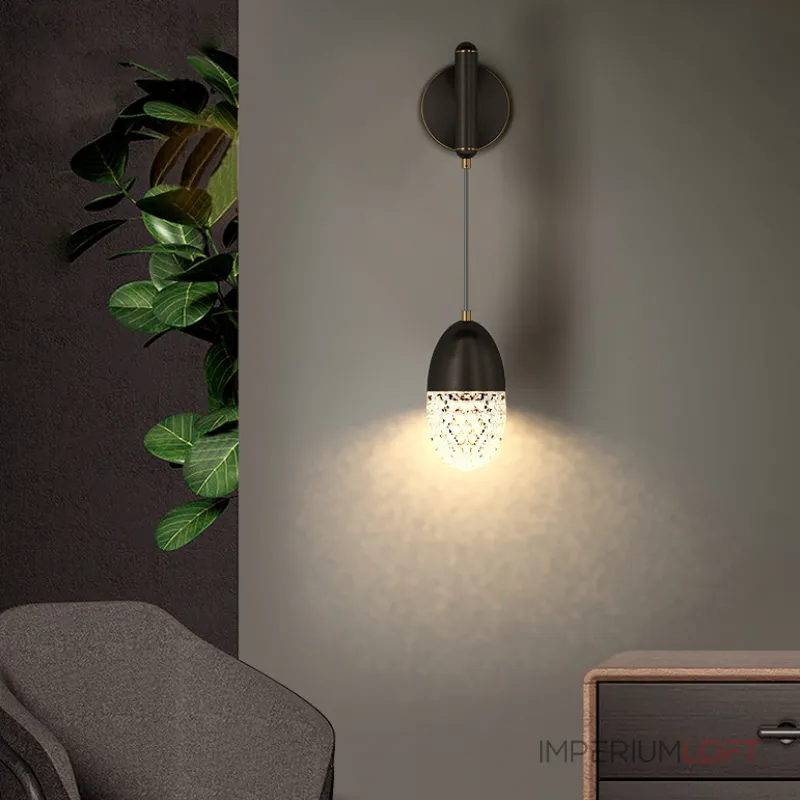 Настенный светильник GRAPE WALL Black от ImperiumLoft Настенный светильник GRAPE WALL Black от ImperiumLoft