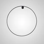Настенный светильник WILD RING A D80 Black от ImperiumLoft