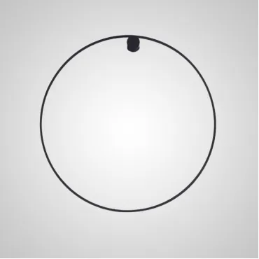 Настенный светильник WILD RING A D80 Black Настенный светильник WILD RING A D80 Black