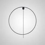 Настенный светильник WILD RING B D50 Black от ImperiumLoft