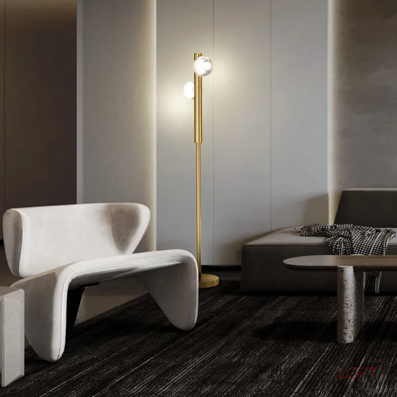 Торшер ILIANA FL Brass от ImperiumLoft