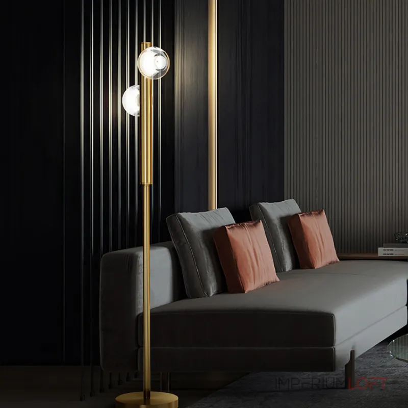 Торшер ILIANA FL Brass от ImperiumLoft