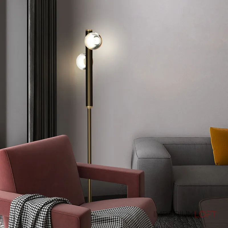 Торшер ILIANA FL Brass от ImperiumLoft