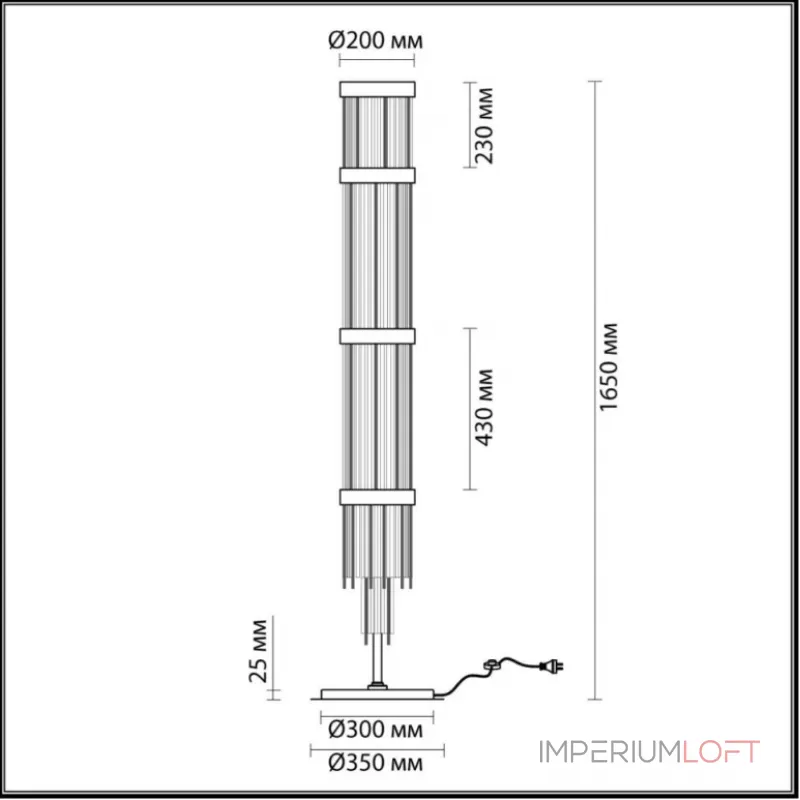Торшер ABUR FL от ImperiumLoft Торшер ABUR FL от ImperiumLoft