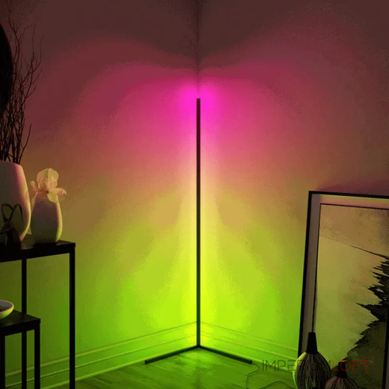 Торшер VIEL RGB Black от ImperiumLoft