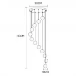 Подвесной светильник FRESH MORE L6 Диск