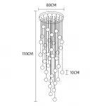 Подвесной светильник FRESH MORE L12 Планка