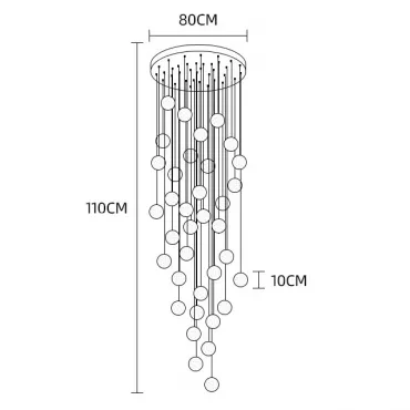 Подвесной светильник FRESH MORE L36 Диск