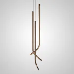 Подвесной светильник AIA TRIO Brass 