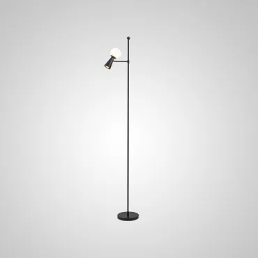 Торшер ABELINA FL Black White