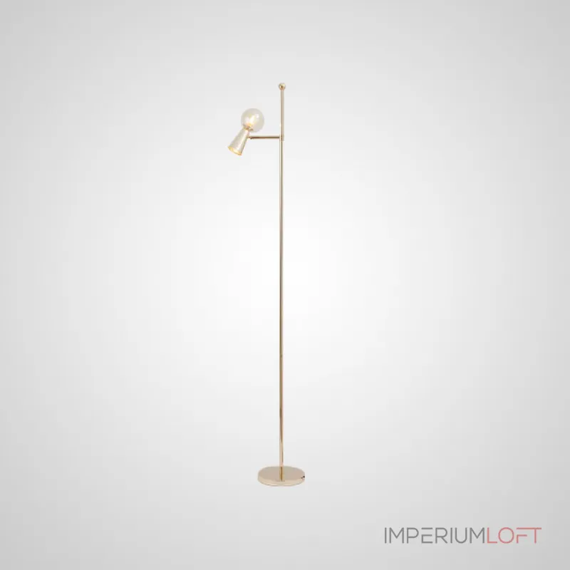 Торшер ABELINA FL Brass White от ImperiumLoft