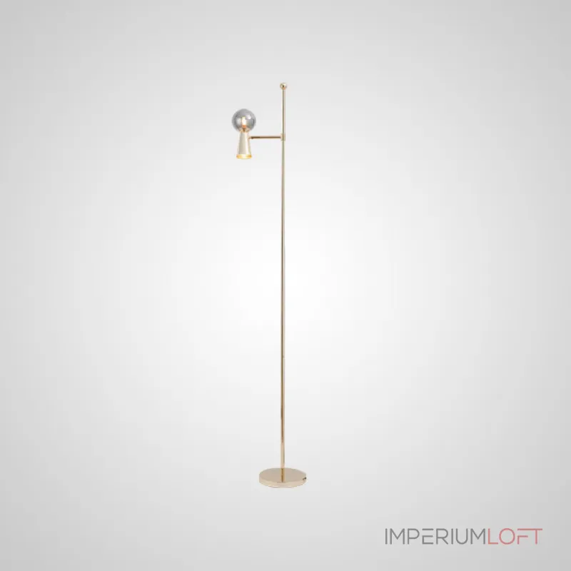 Торшер ABELINA FL Brass White от ImperiumLoft