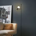 Торшер ABELINA FL Brass White от ImperiumLoft