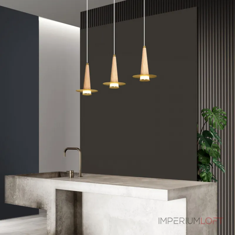 Подвесной светильник CURTISS MORE L3 Brown Планка Подвесной светильник CURTISS MORE L3 Brown Планка