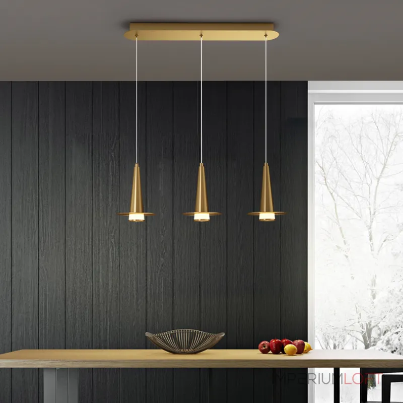 Подвесной светильник CURTISS MORE L3 Brown Планка Подвесной светильник CURTISS MORE L3 Brown Планка