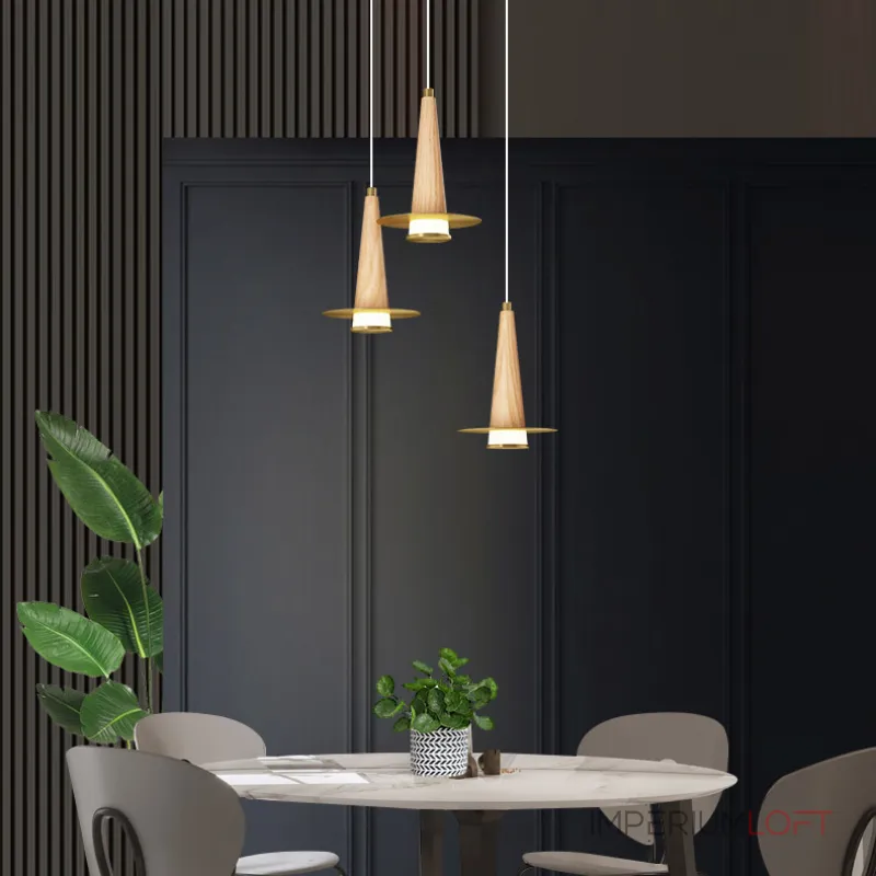 Подвесной светильник CURTISS MORE L3 Brown Планка Подвесной светильник CURTISS MORE L3 Brown Планка