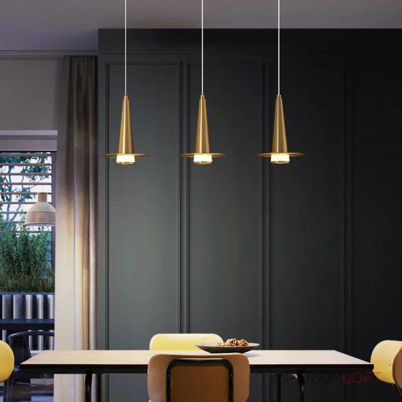 Подвесной светильник CURTISS MORE L3 Brown Планка Подвесной светильник CURTISS MORE L3 Brown Планка