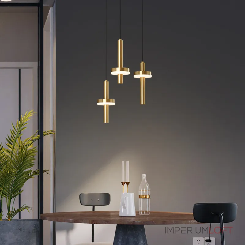 Подвесной светильник FALKA MORE B Gold Планка