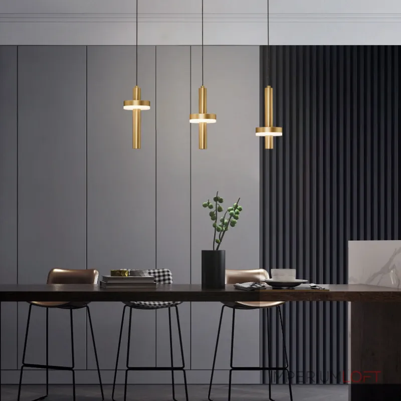 Подвесной светильник FALKA MORE B Gold Планка