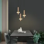 Подвесной светильник FALKA MORE B Gold Планка