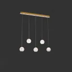 Подвесной светильник STORMS MORE L17 Gold Диск