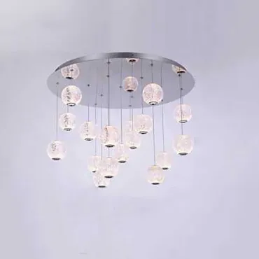 Подвесной светильник STORMS MORE L17 Chrome Диск Подвесной светильник STORMS MORE L17 Chrome Диск