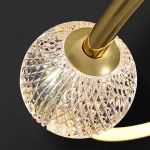 Подвесной светильник STORMS MORE L17 Gold Диск