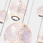 Подвесной светильник STORMS MORE L17 Gold Диск