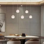 Подвесной светильник STORMS MORE L17 Gold Диск