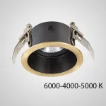 Точечный светильник CALL D9 Brass 4000 К от ImperiumLoft