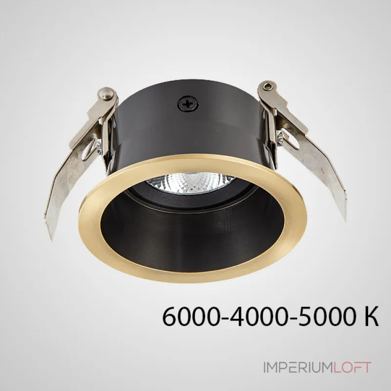 Точечный светильник CALL D9 Brass 4000 К от ImperiumLoft