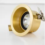 Точечный светильник CALL D9 Brass 4000 К от ImperiumLoft