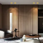 Точечный светильник CALL D9 Brass 4000 К от ImperiumLoft
