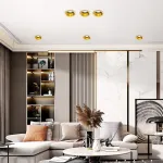 Точечный светильник CALL D9 Brass 4000 К от ImperiumLoft