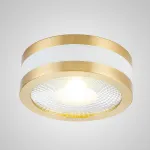 Точечный светильник MEUD D8 White Brass 5W от ImperiumLoft